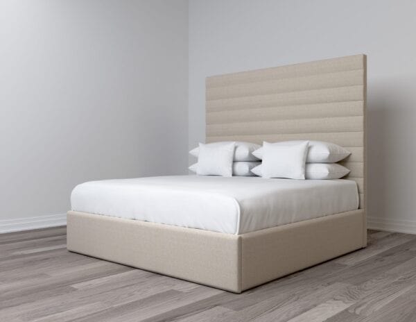 Ballard - Wall mounted upholstered, luxury headboard with custom upholstered wall panels - Custom luxury, upholstered beds with high end, bedroom textiles | Blend Home Furnishings
