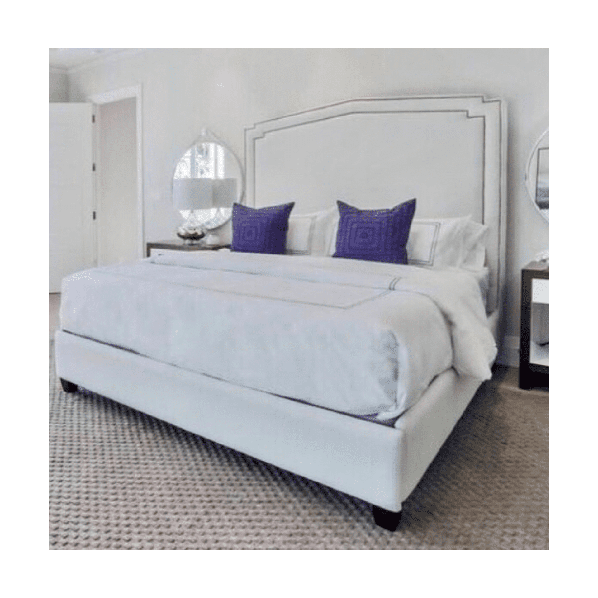 Melody custom bedroom furniture and custom upholstered headboard​