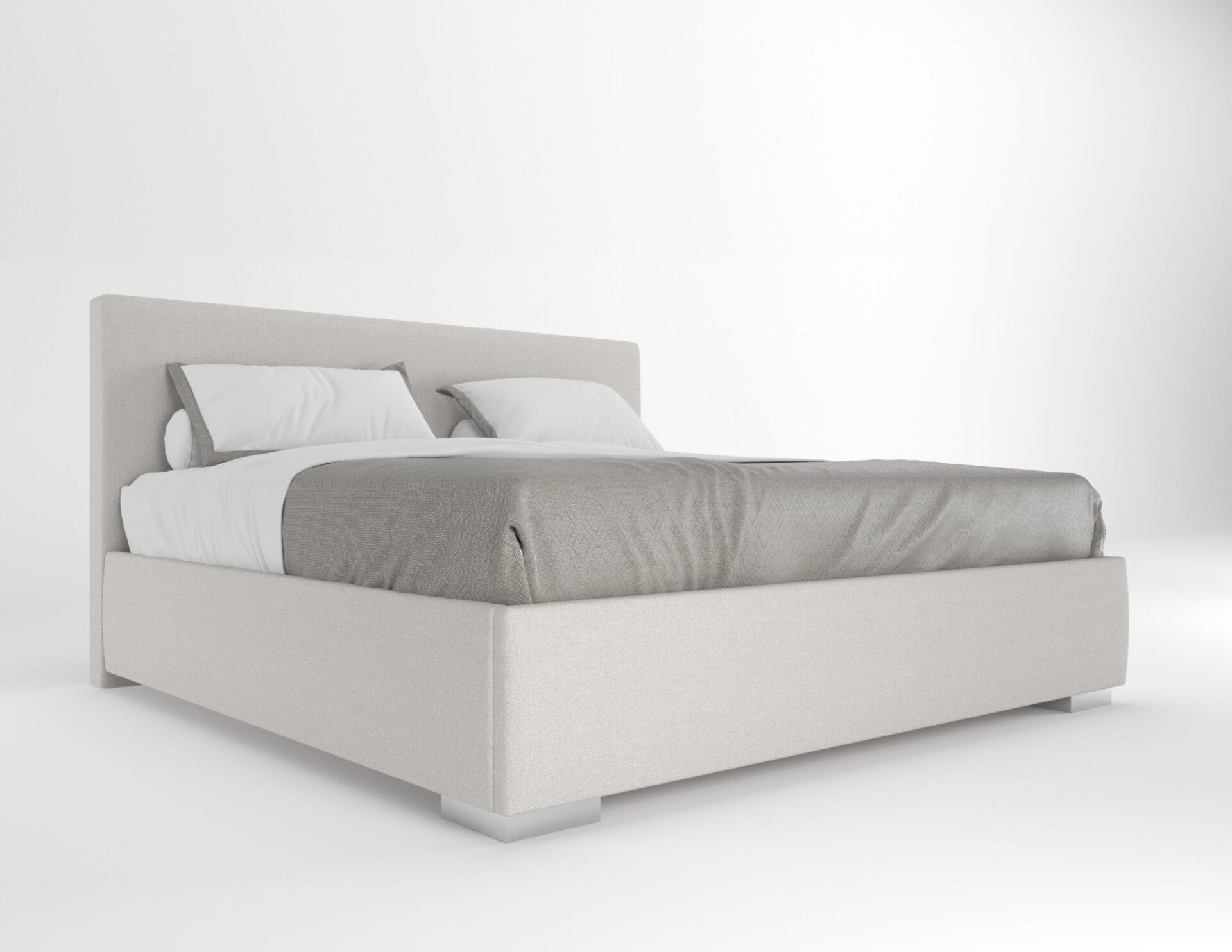 Custom upholstered bed and custom upholstered headboard - Luxury headboard | Blend Home Furnishings