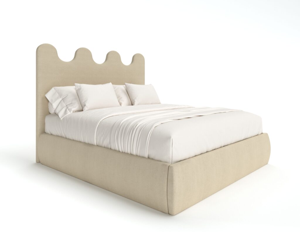 Loop Bed Sample LOOP | Custom Upholstered Bed | Blend Home Furnishings