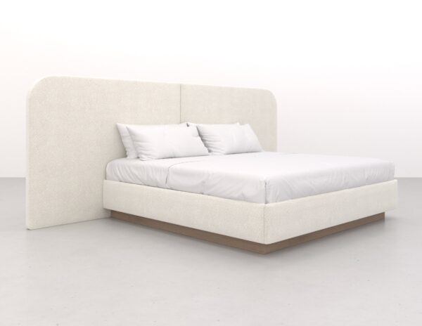 ACCORD Freestanding Upholstered Headboard & Bed, Luxury Furniture - Blend Home Furnishings